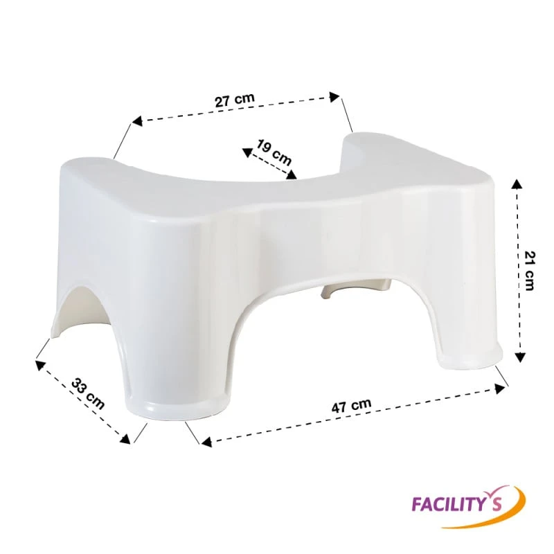 Tabouret Physiologique / Marche Pied WC / Toilette 2 Tabouret Physiologique / Marche Pied WC / Toilette - Image 2