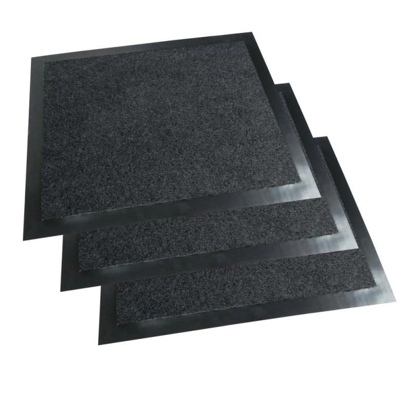 Tapis / Paillasson D'entrée Anti Boue - Lot De 3 1 Tapis / Paillasson D'entrée Anti Boue - Lot De 3