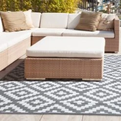 Tapis Extérieur Rectangulaire Réversible 11 Tapis Extérieur Rectangulaire Réversible -Le Jardin Parfai tapis exterieur rectangulaire 3