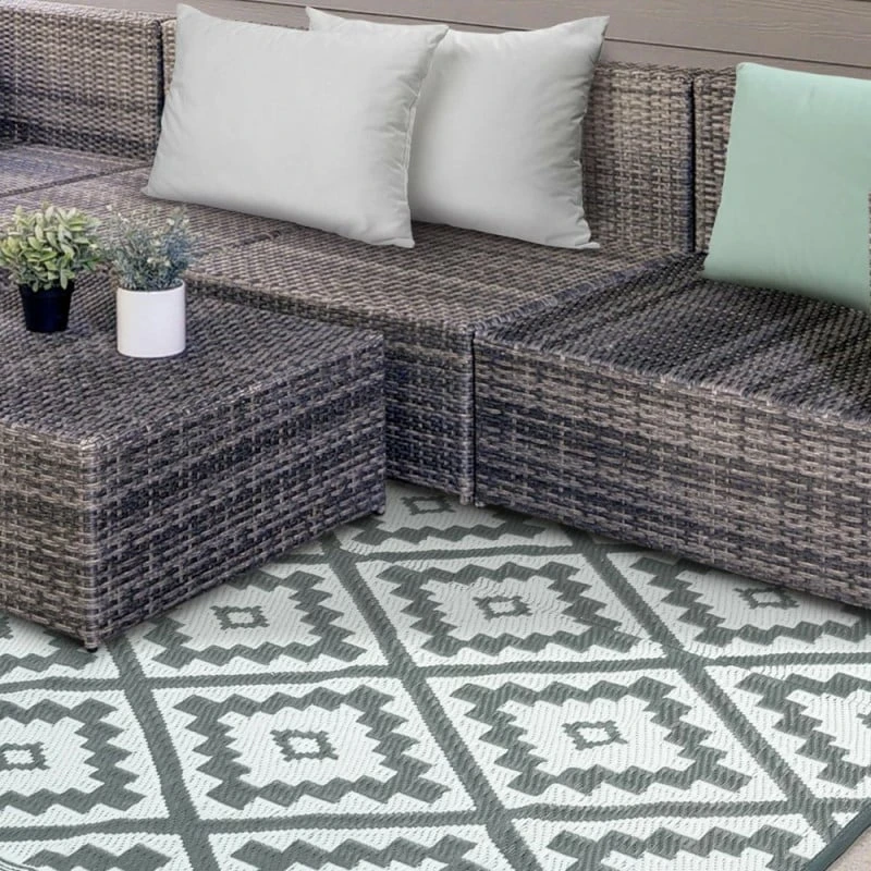 Tapis Extérieur Rectangulaire Réversible 8 Tapis Extérieur Rectangulaire Réversible - Image 8