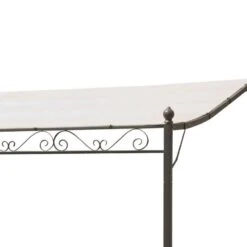 Tonnelle Adossée 4 X 3 M 9 Tonnelle Adossée 4 X 3 M -Le Jardin Parfai tonnelle adossee beige 4 x 3 m 3