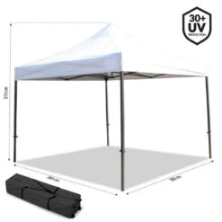 Tonnelle Pliante 3 X 3 Professionnelle, Tente/chapiteau Pour Marchés, Foires... 18 Tonnelle Pliante 3 X 3 Professionnelle, Tente/chapiteau Pour Marchés, Foires... -Le Jardin Parfai tonnelle pliante 3 x 3 m 6