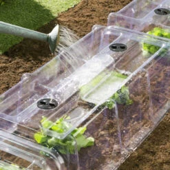 Lot De 30 Tunnels De Forçage Transparents De 86cm 12 Lot De 30 Tunnels De Forçage Transparents De 86cm -Le Jardin Parfai tunnel de forcage rigide transparent x30 5