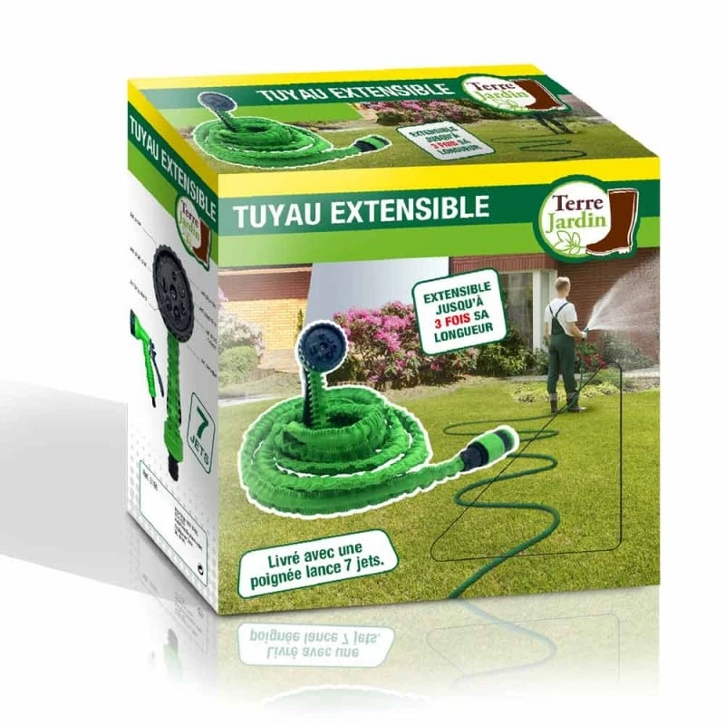 Tuyau D'arrosage Extensible Avec Pistolet 3 Tuyau D'arrosage Extensible Avec Pistolet - Image 3