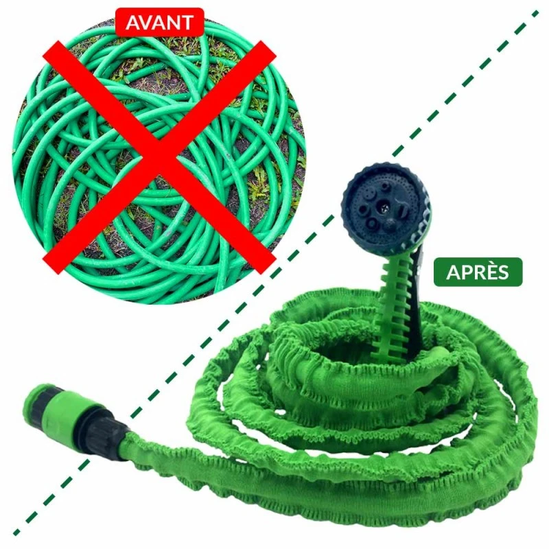 Tuyau D'arrosage Extensible Avec Pistolet 6 Tuyau D'arrosage Extensible Avec Pistolet - Image 6