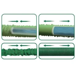 Tuyau D'arrosage Extensible Avec Pistolet 14 Tuyau D'arrosage Extensible Avec Pistolet -Le Jardin Parfai tuyau arrosage plat extensible avec pistolet d arrosage 6