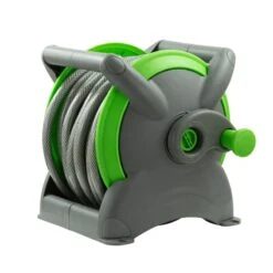 Tuyau D'arrosage Avec Enrouleur 15 M Et Accessoires 9 Tuyau D'arrosage Avec Enrouleur 15 M Et Accessoires -Le Jardin Parfai tuyau d arrosage avec enrouleur 15 m et accessoires 2