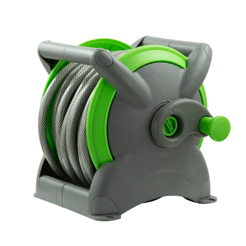 Tuyau D'arrosage Avec Enrouleur 15 M Et Accessoires 3 Tuyau D'arrosage Avec Enrouleur 15 M Et Accessoires - Image 3