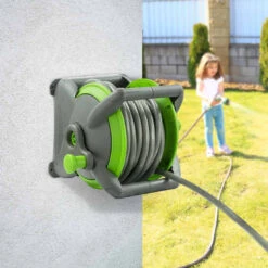 Tuyau D'arrosage Avec Enrouleur 15 M Et Accessoires 13 Tuyau D'arrosage Avec Enrouleur 15 M Et Accessoires -Le Jardin Parfai tuyau d arrosage avec enrouleur 15 m et accessoires 6