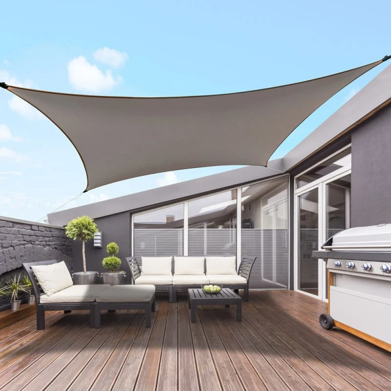 Voile D'ombrage Rectangulaire Extensible 2 Voile D'ombrage Rectangulaire Extensible - Image 2