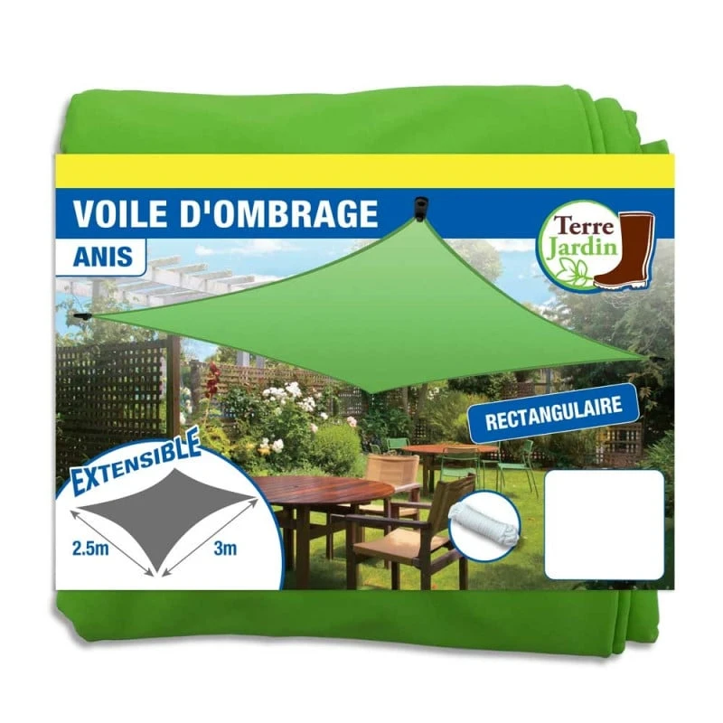 Voile D'ombrage Rectangulaire Extensible 7 Voile D'ombrage Rectangulaire Extensible - Image 7