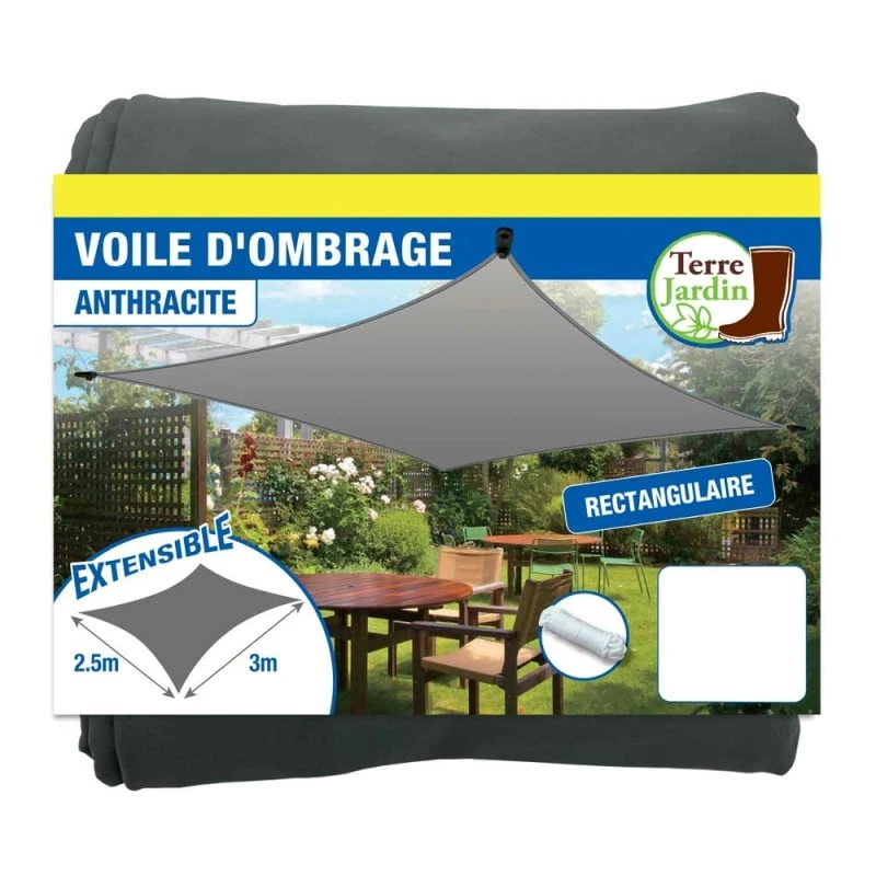 Voile D'ombrage Rectangulaire Extensible 9 Voile D'ombrage Rectangulaire Extensible - Image 9